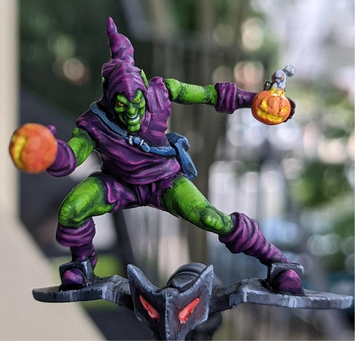 Green Goblin detail